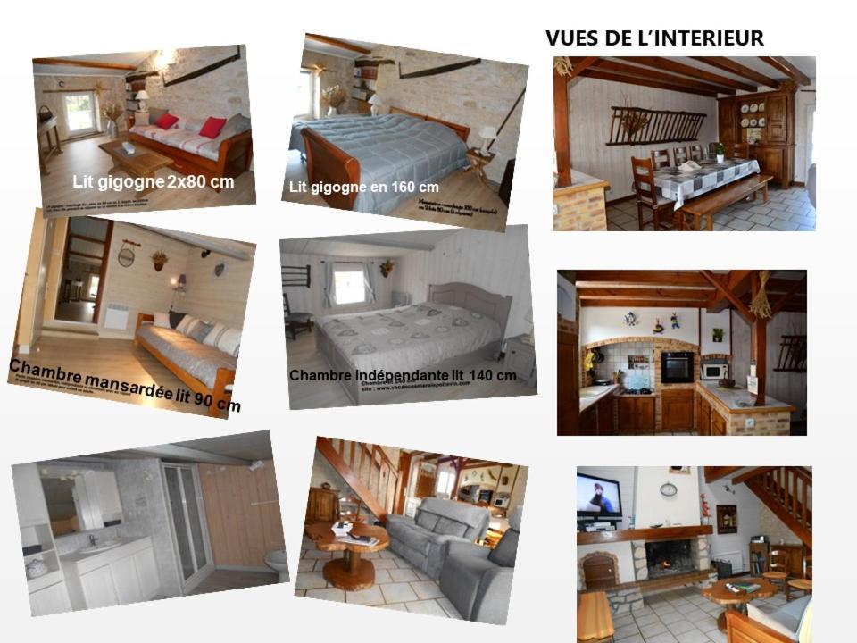 Marais Poitevin Bord Riviere Peche ,Barque, Velos, Wifi, Linge, Cheminee, Cuisine, Terrain De Boules La Taillee Exteriér fotografie